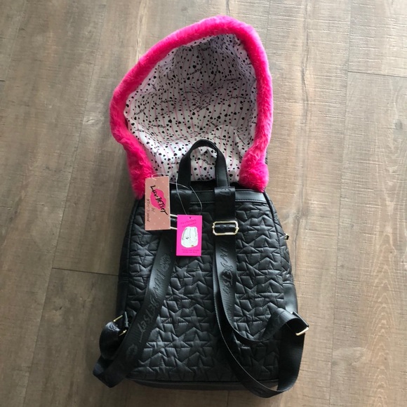 Betsey Johnson Handbags - Betsey Johnson Backpack Hoodie - NWT